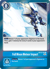 Impact de meteore de pleine lune - BT13-105 - R // BT13 – Contre le Chevalier Royal // BT13 - Versus Royal Knight
